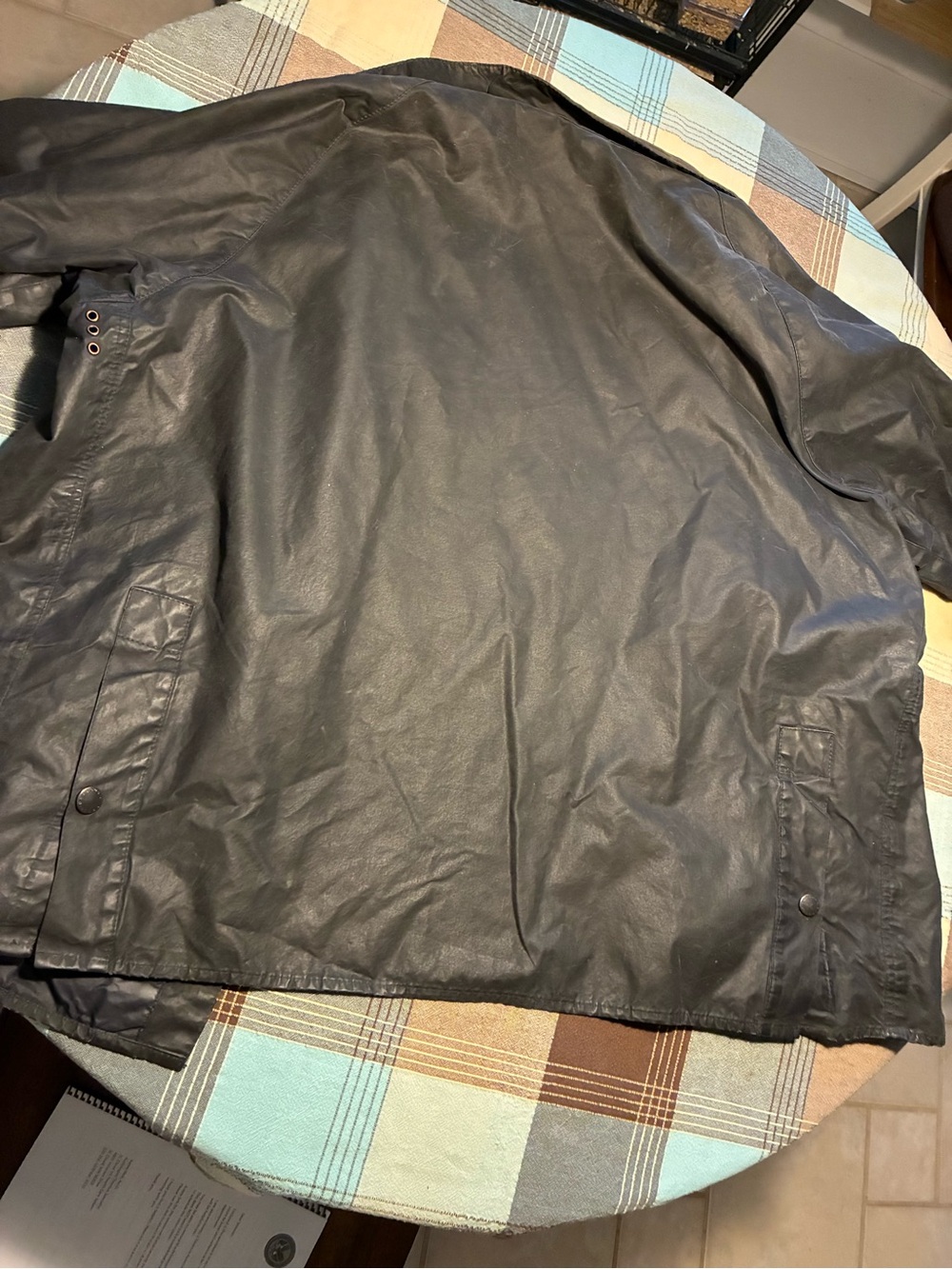 Vintage 90s Barbour Bedale Waxed Jacket XXL